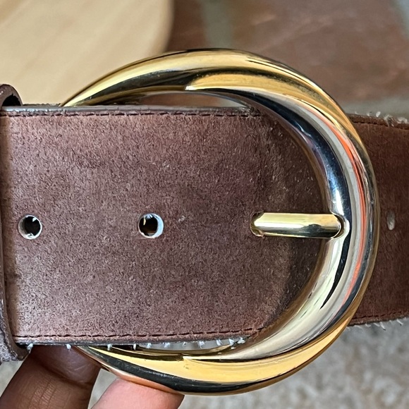 Courtenay Genuine Pig Suede Belt - Picture 6 of 9